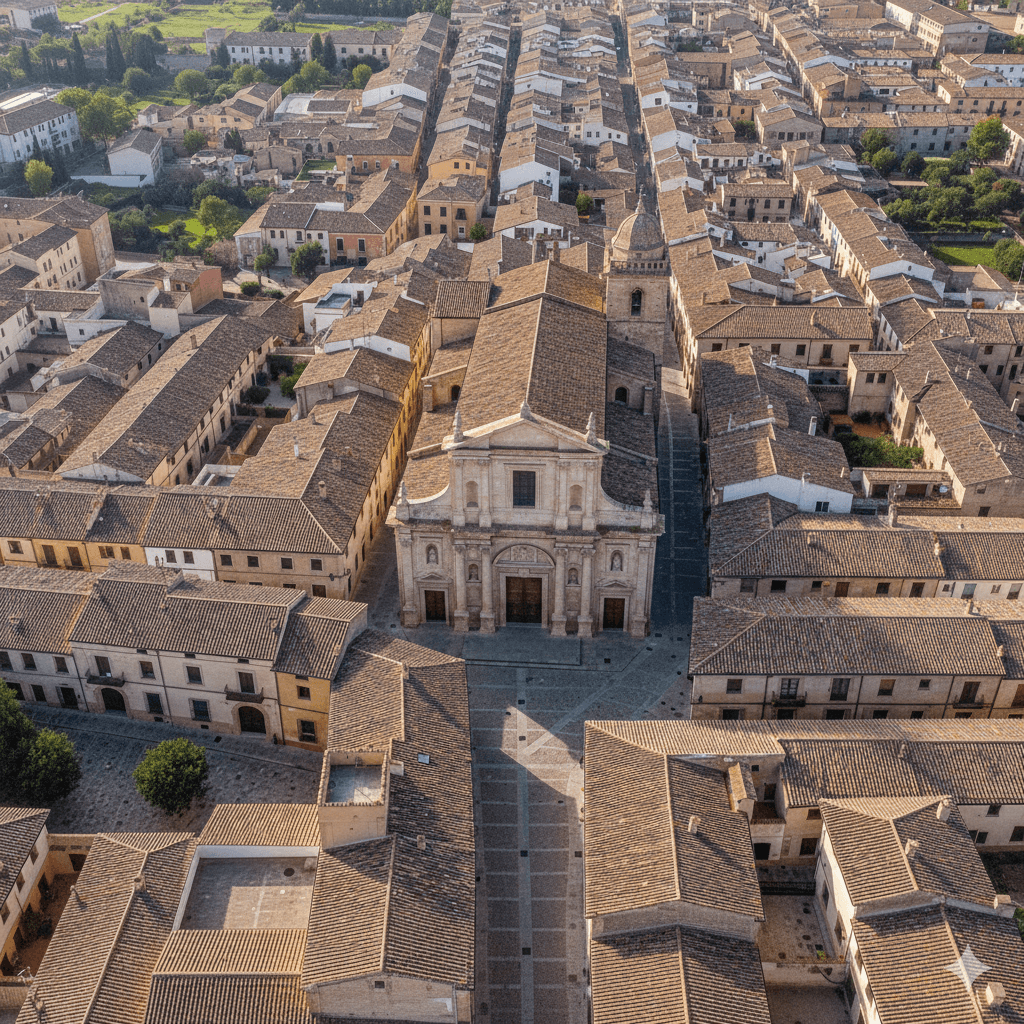 Mapa aéreo de Puçol