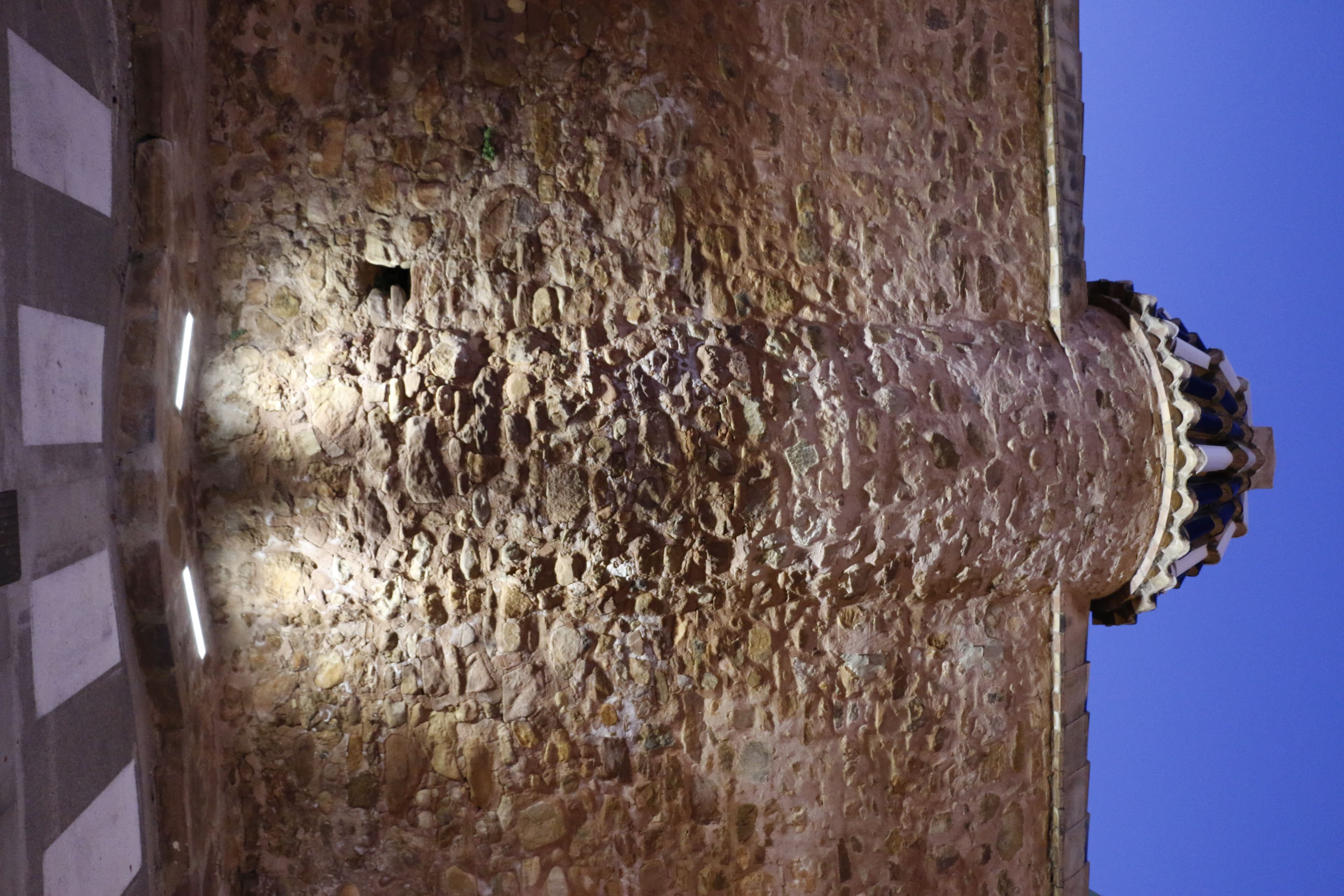 Muralla del jardí botànic